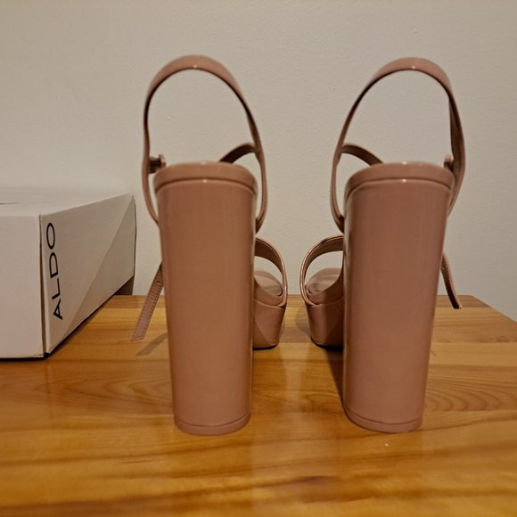 Aldo Kandie Blush Heels Women's Size 8.5 - Picture 5 of 7
